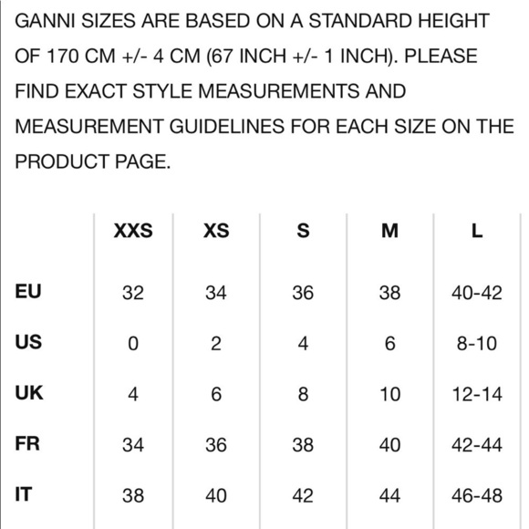 GANNI Silk Linen Girls On Top Oversized Tunic Shirt - Picture 11 of 11